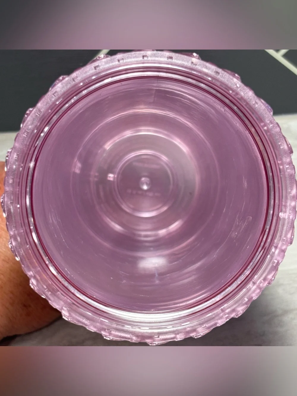 Starbucks 2024 Light Purple Pink Chain Link 16oz Tumbler Soft Cup OEM Tritan Lid